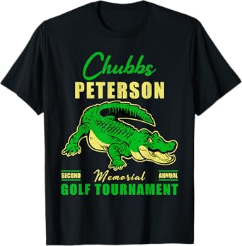 Chubbs Funny Animal Vintage Sports Movies Awesome Golfs T-Shirt