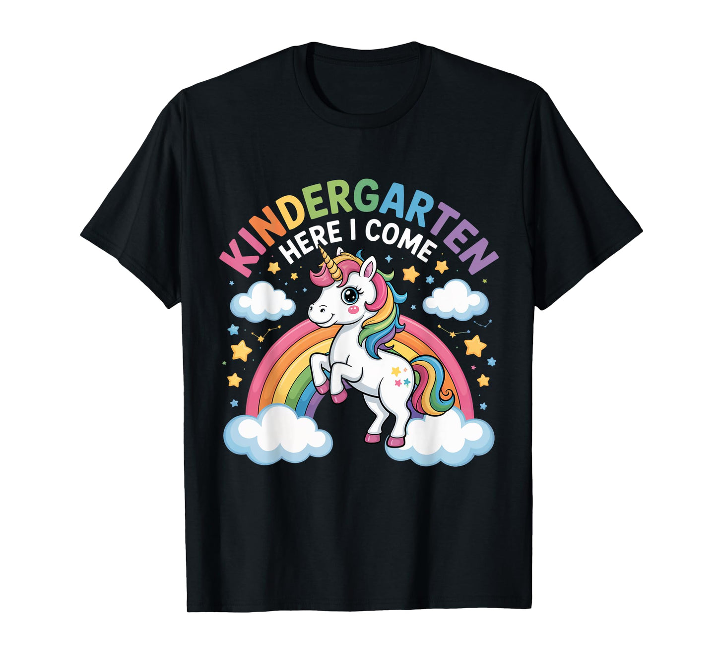 Unicorn Kindergarten Here I come School Kindergarten Girl T-Shirt