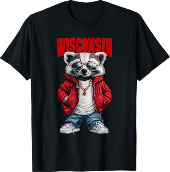 Graphic Wisconsin Heart Throwback Retro Name Styles Classic T-Shirt