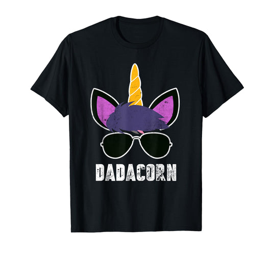 Dadacorn Unicorn Dad Father's Day Unicorn Daddy T-Shirt