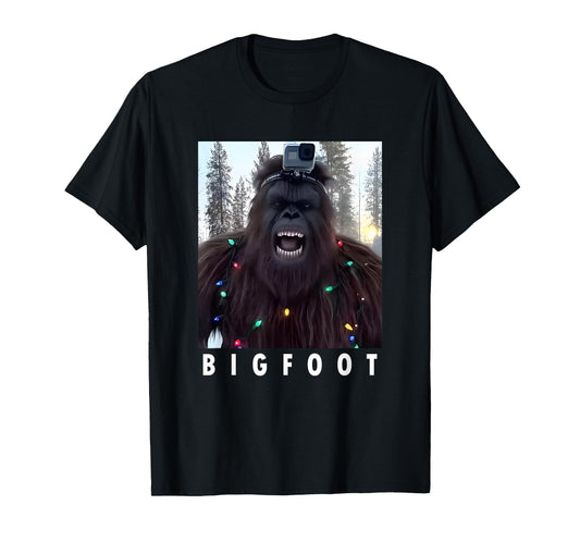 Bigfoot Funny Sasquatch Bigfoot Vlogs for Hikers T-Shirt