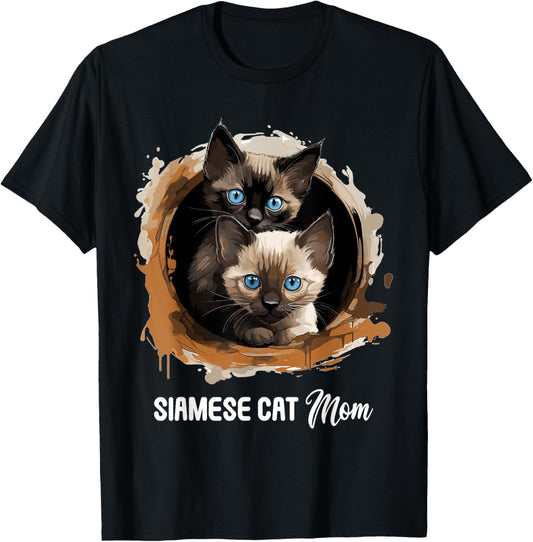 Siamese Cat Mom Siamese Cat T-Shirt