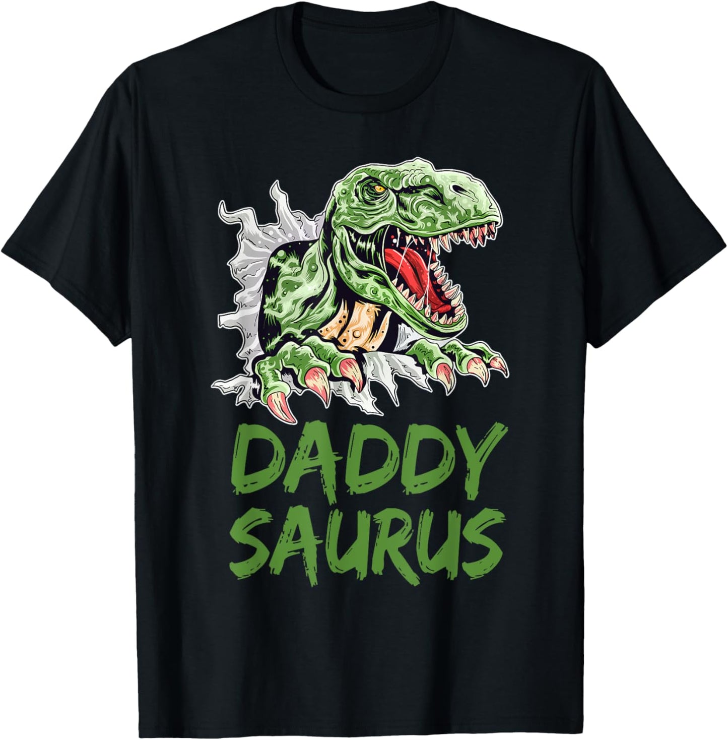 Daddy Saurus Birthday Boy Rex Dinosaur Family Matching T-Shirt
