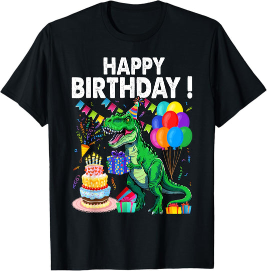 Happy Birthday Dinosaur Happy Birthday T-Rex T-Shirt