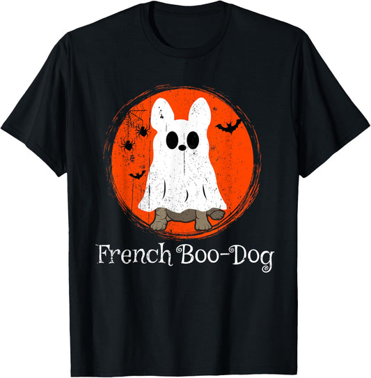 Halloween Frenchie French Bulldog Boo-Dog Dog Lover Owner T-Shirt