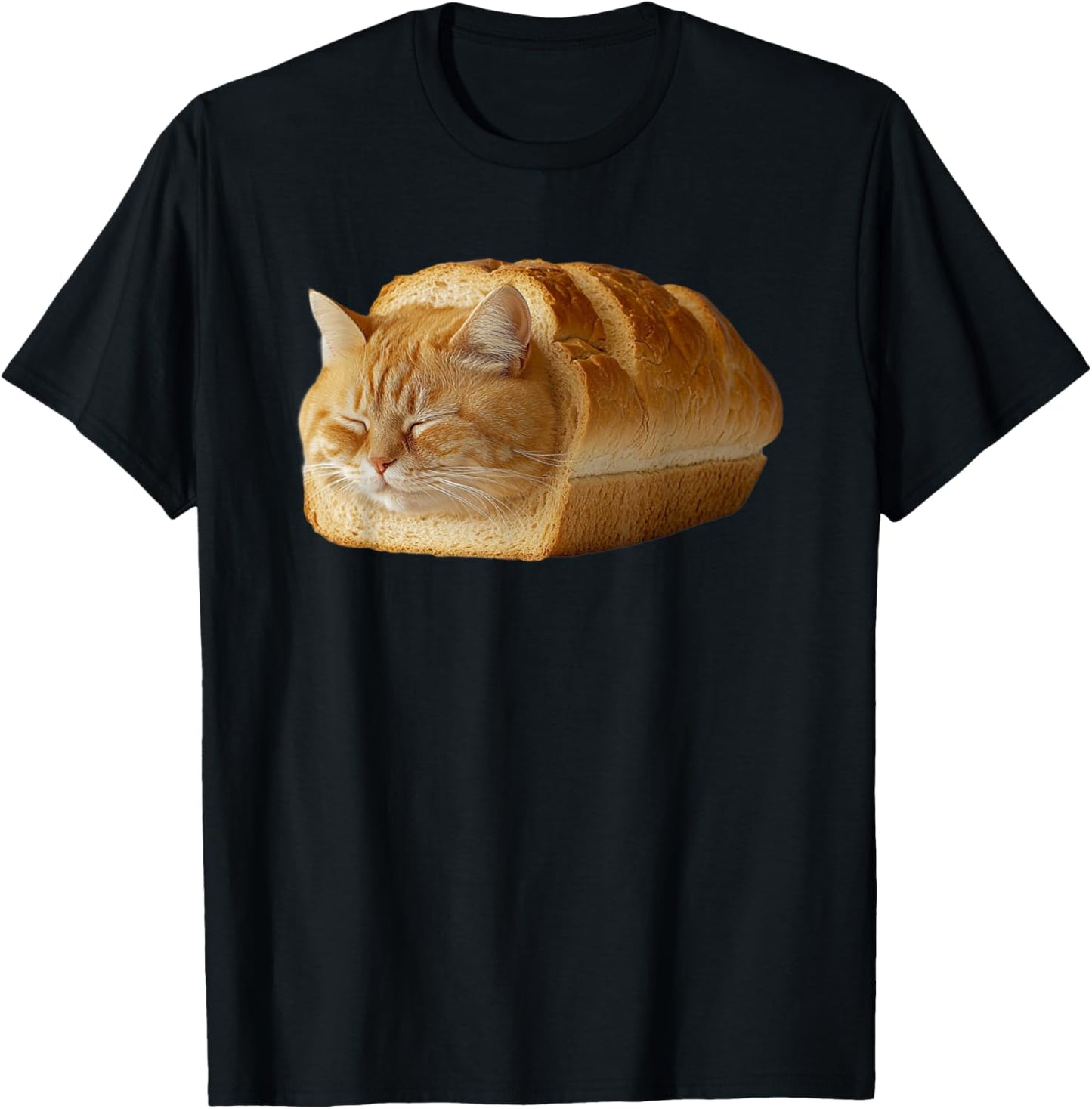 Bread Cat Loaf Funny Cat Bakery T-Shirt