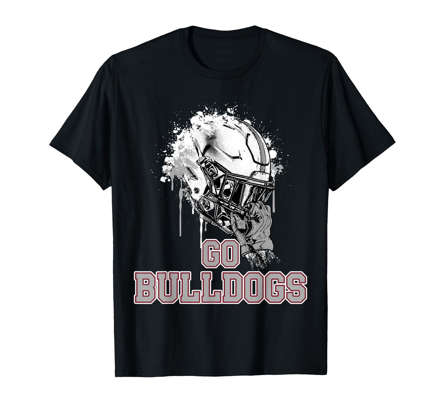 Edmond Memorial Bulldogs Rising Helmet GO! T-Shirt