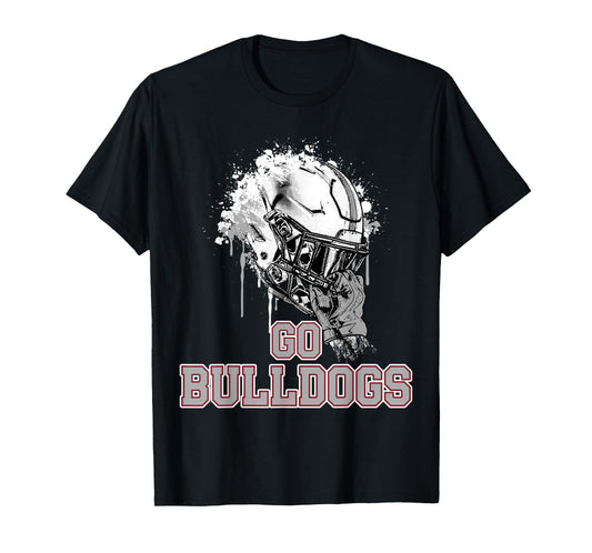 Edmond Memorial Bulldogs Rising Helmet GO! T-Shirt