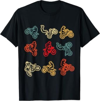 Dirt Bike Motocross Enduro Dirt Biking Kids Boys T-Shirt