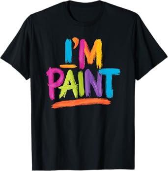 I Love to Finger Paint Old Couple T-Shirt