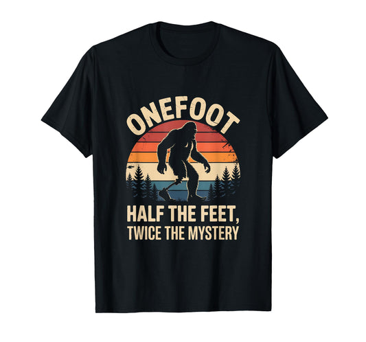 Onefoot Prosthetic Leg Amputee Recovery Bigfoot T-Shirt