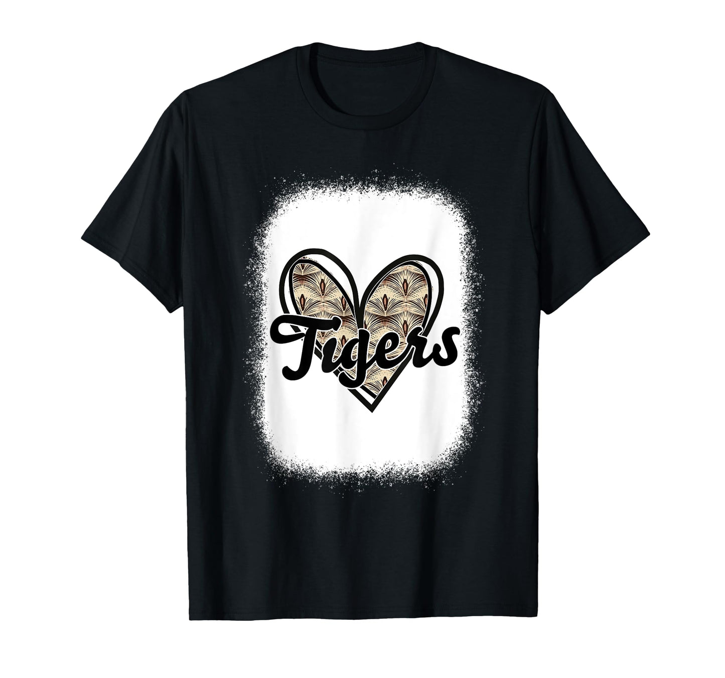 Football Tigers School Sports Fan Team Spirit T-Shirt