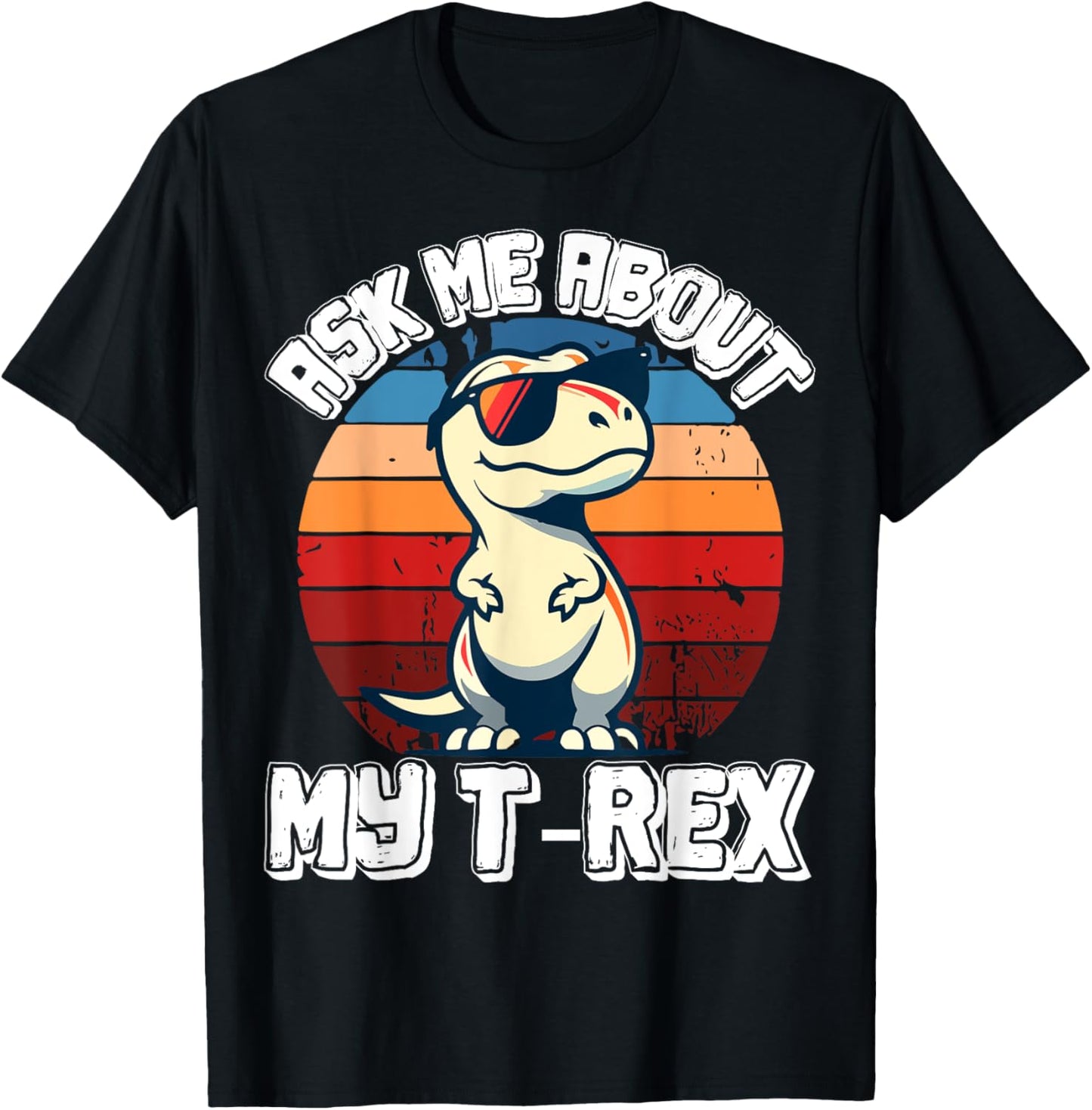 Ask Me About My T-Rex Dinosaur Costume For Boys Kids Toddler T-Shirt
