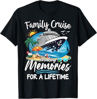 Cruise Party Vacation Trip Family Matching Outfit. Unisex T-Shirt, Black, Small, Short Sleeve, Crew Neck, Polyester, Letter Print, Celebration, Vacation, Casual, All Seasons