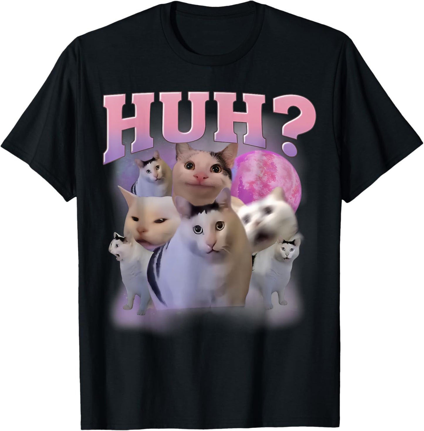Silly Cat Meme Tee T-Shirt