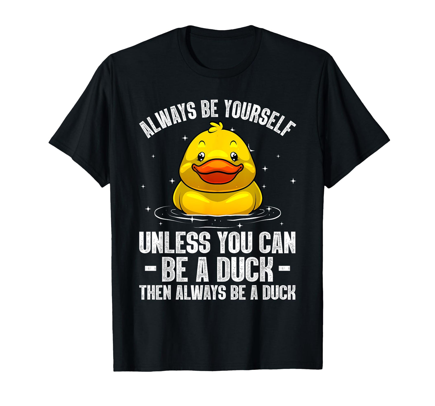 Cute Duck For Men Women Kids Aquatic Bird Rubber Duck Lovers T-Shirt