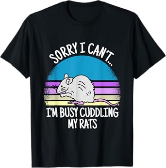 Rat mom sayings for rat lover T-Shirt