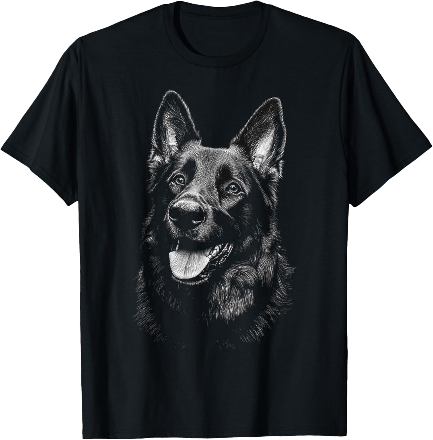 German Shepherd Dog Graphic Pet Art German Shepherd T-Shirt