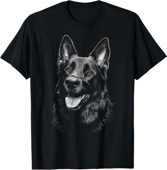 German Shepherd Dog Graphic Pet Art German Shepherd T-Shirt