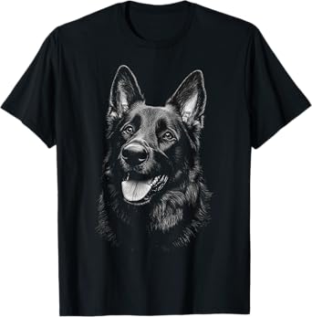 German Shepherd Dog Graphic Pet Art German Shepherd T-Shirt