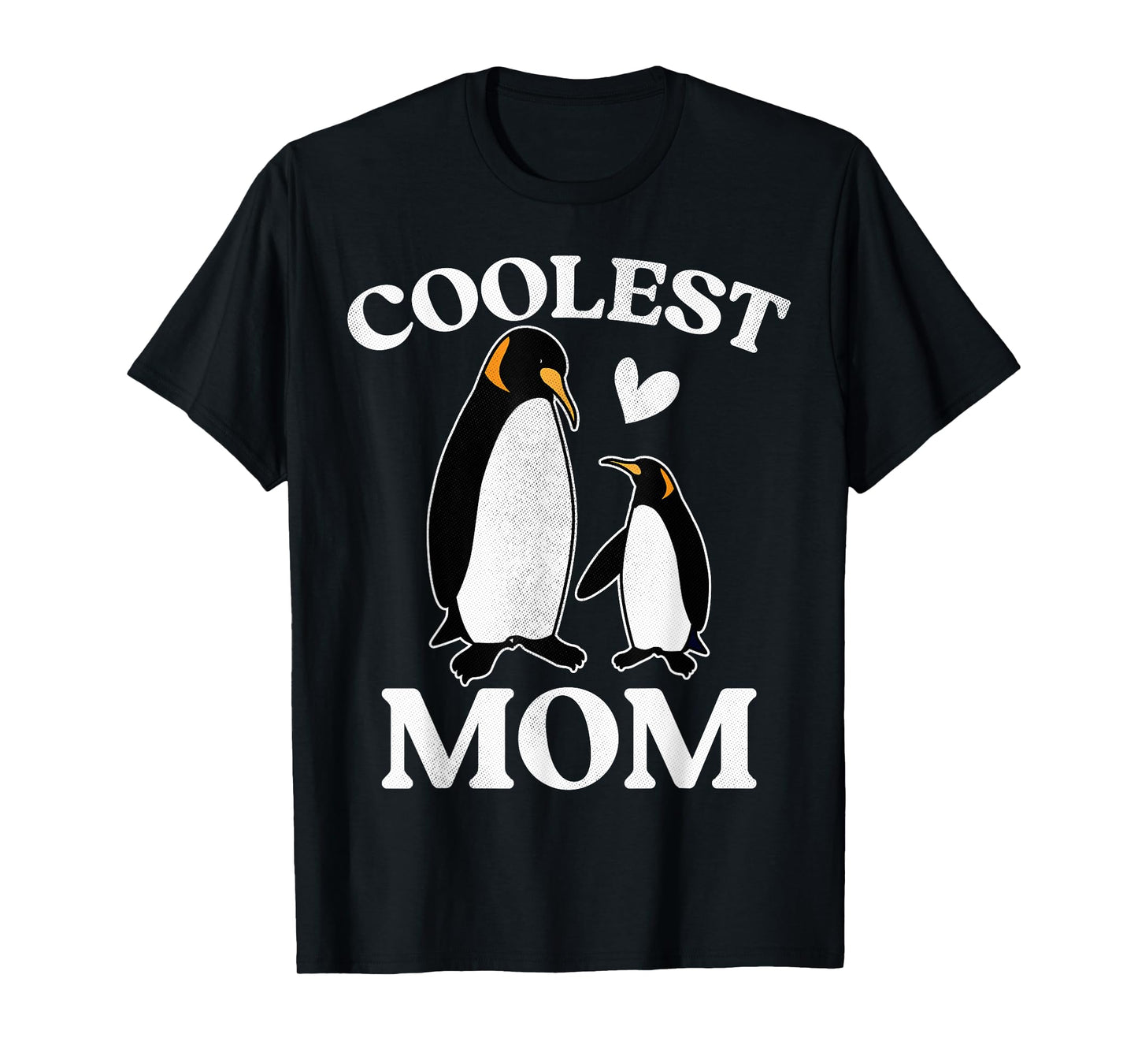 Coolest Mom Women Mothers Day Penguin Lover Mom T-Shirt