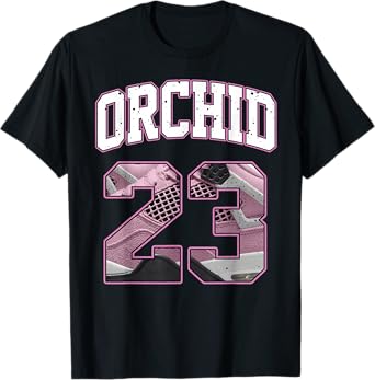 Number 23 Orchid 4s Matching Tee For Men Women T-Shirt
