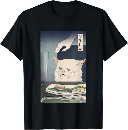 Funny Japannese Cat T-Shirt