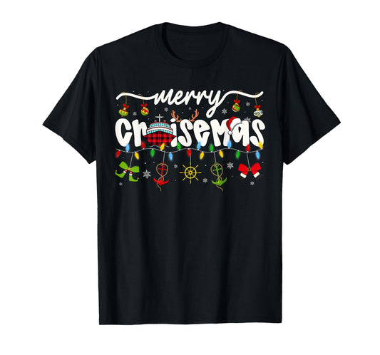 Merry Cruisemas Christmas Family Cruisin Cruise Lover T-Shirt