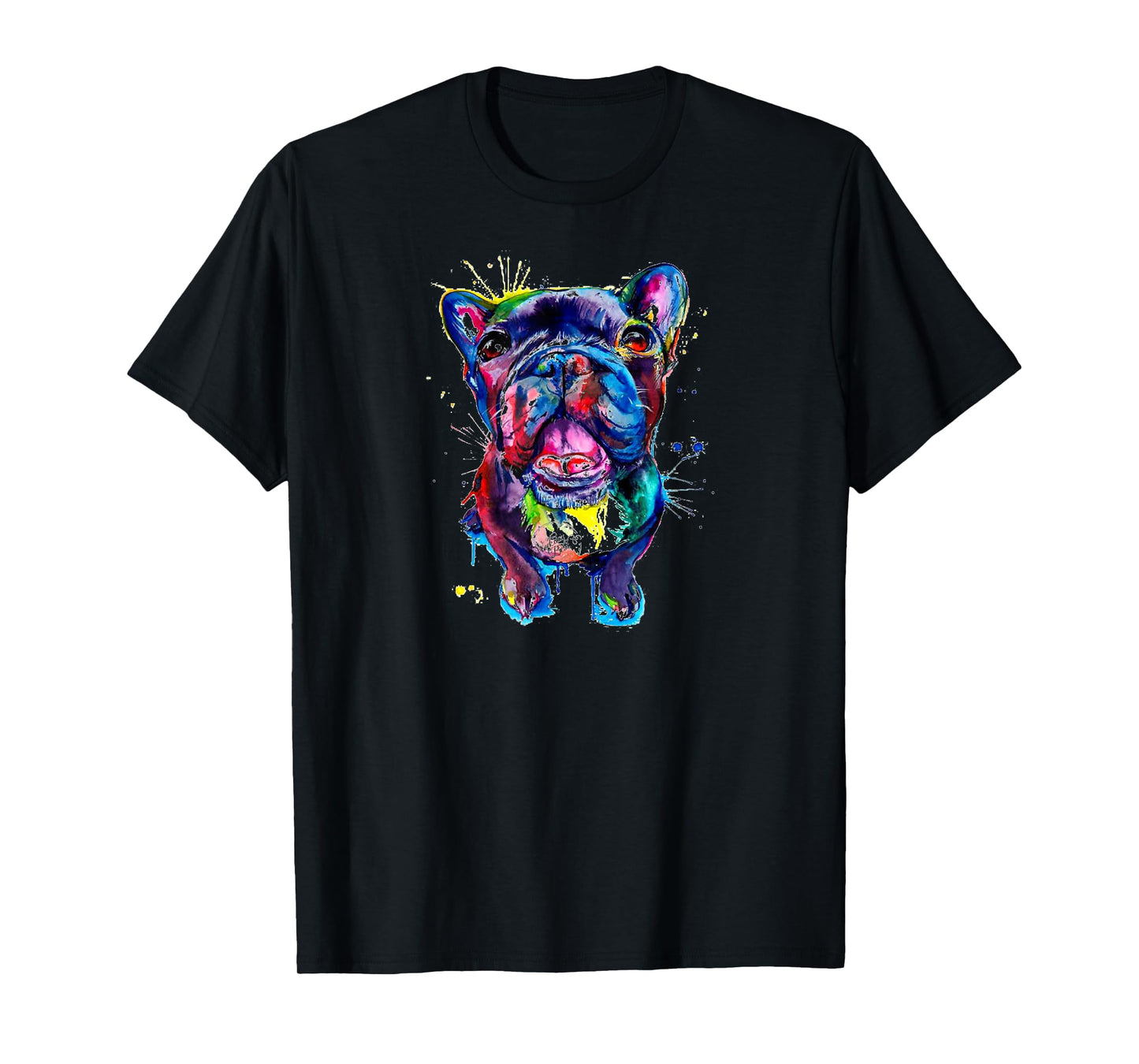 French Bulldog Pug Pit bull Pet Puppy Cute Art T-Shirt Tee T-Shirt