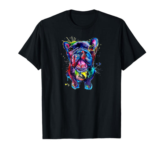 French Bulldog Pug Pit bull Pet Puppy Cute Art T-Shirt Tee T-Shirt