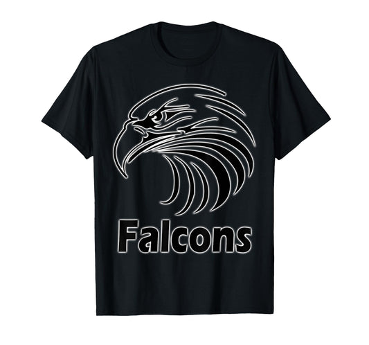 Falcons School Spirit Mascot Sports T-Shirt T-Shirt