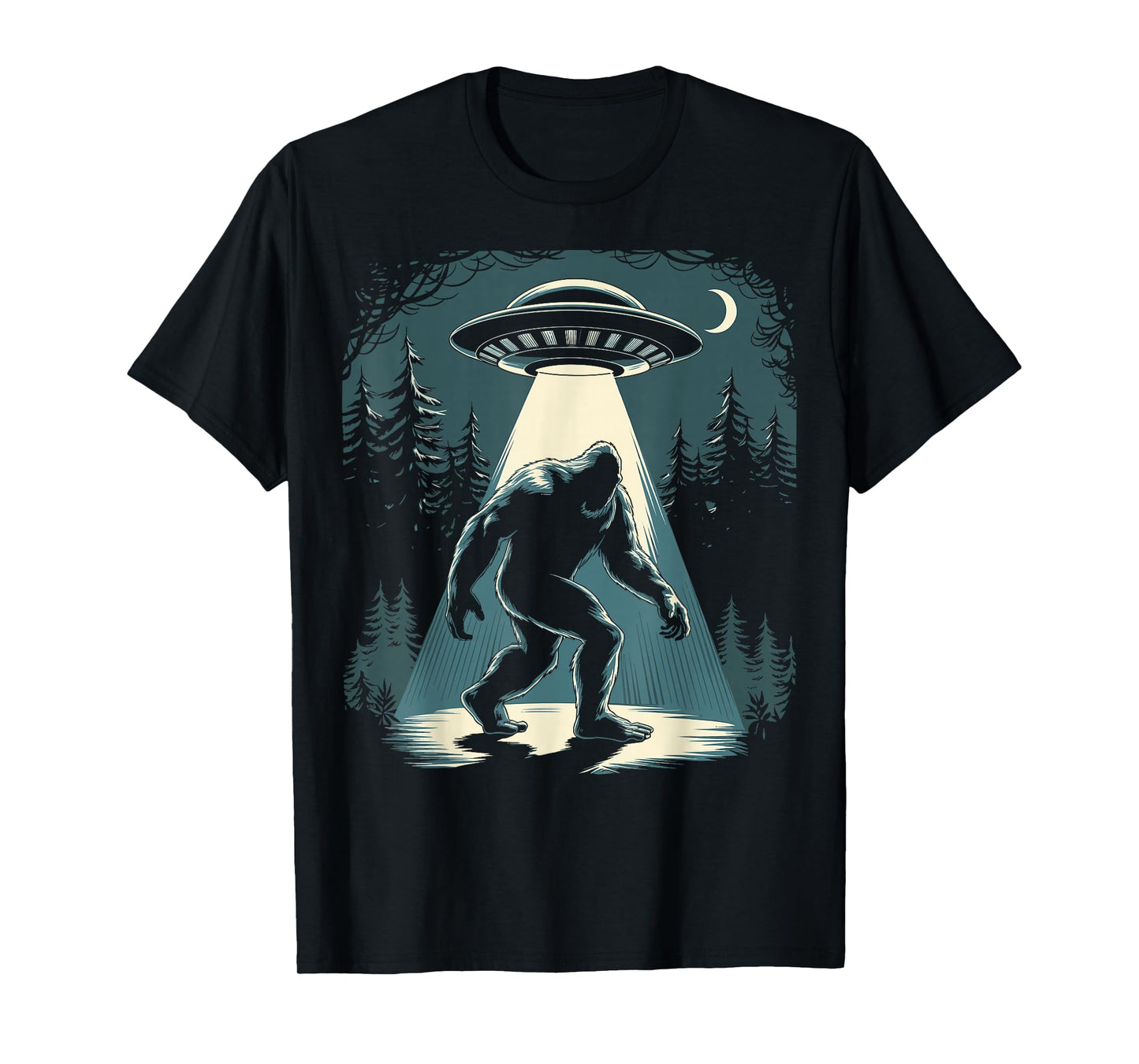 Bigfoot UFO T-Shirt