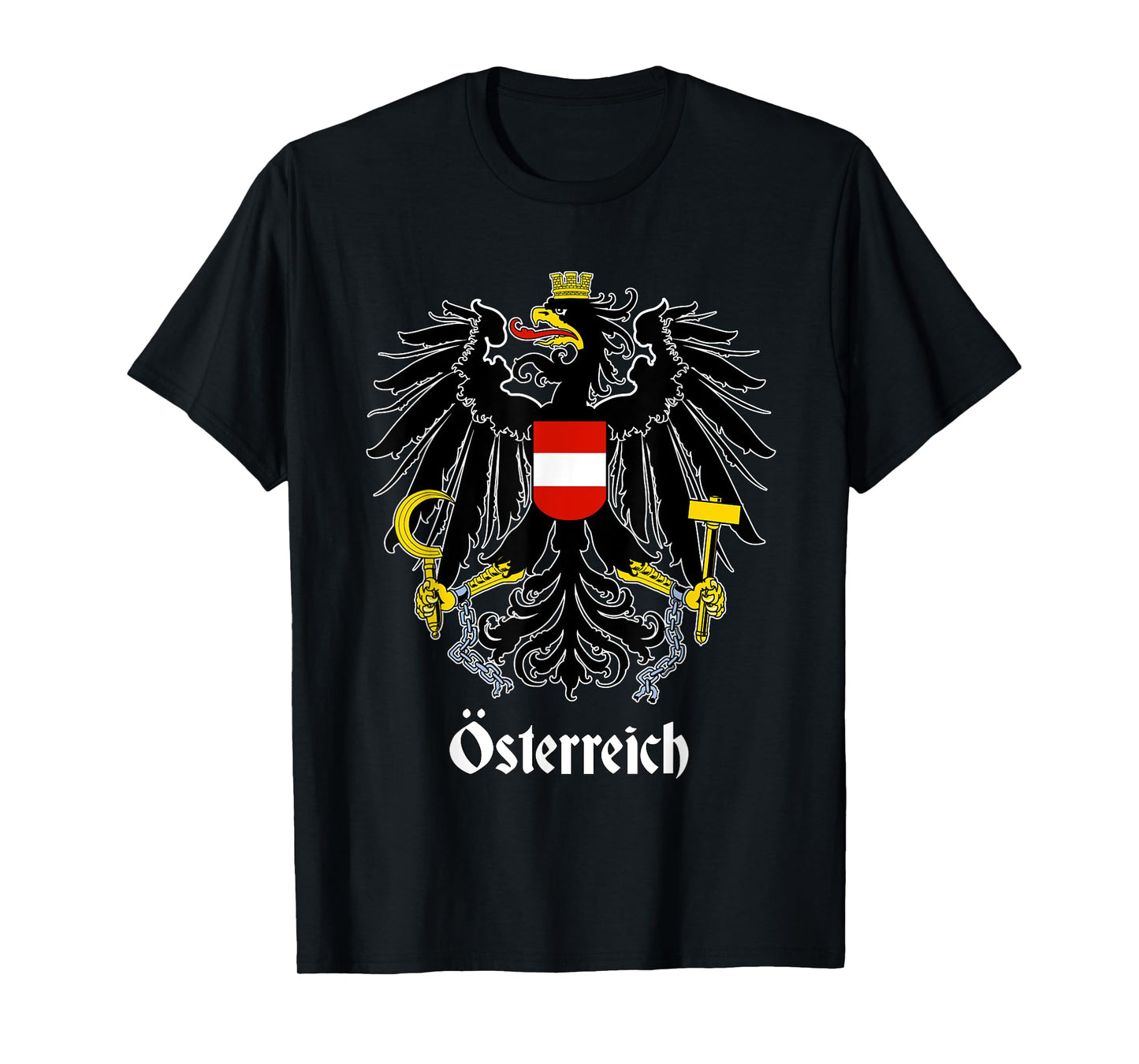 Austrian Eagle T-shirt Osterreich Austria Flag T-Shirt