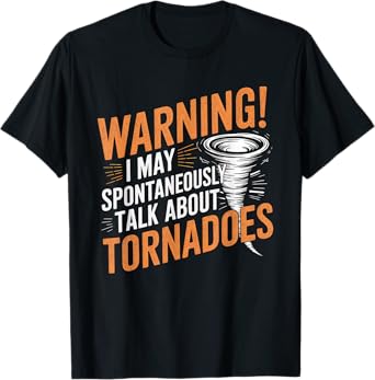 Tornado Tshirt For Kids Toddler Weather Meterologist Storm T-Shirt