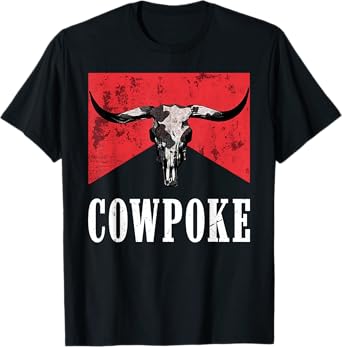 Western Cowpoke, I'm Just a Cowpoke In The Big Rodeo Retro T-Shirt