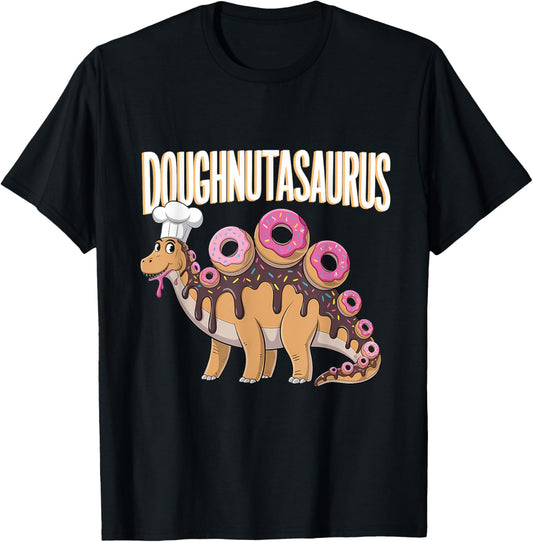 Doughnut Dino T-Rex Baking Dinosaur Funny Donut T-Shirt