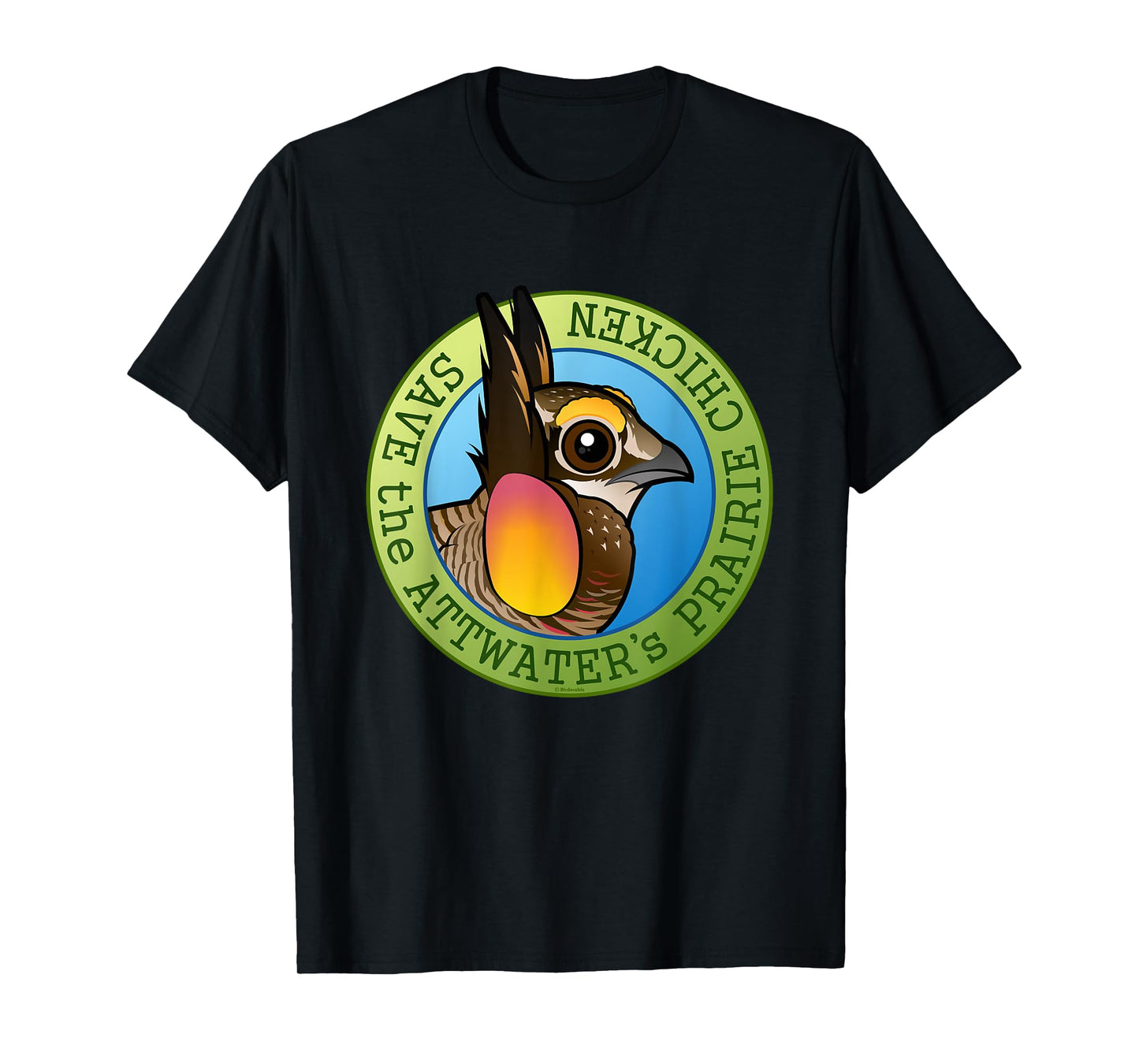 Save the Attwater's Prairie-Chicken Cute Conservation Gift T-Shirt
