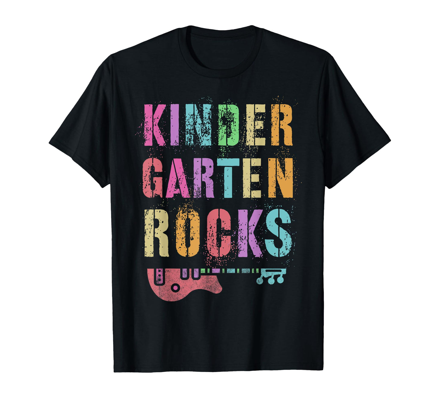 KINDERGARTEN ROCKS Teacher Crew Rock Star Kinder Team T-Shirt