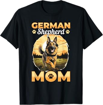 German Shepherd Dog Breed German Shepherd Mom T-Shirt