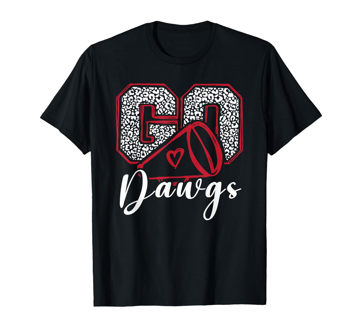 Go Dawgs Funny Bulldog for Men Women Kids Boys Girls T-Shirt