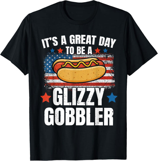 Glizzy Gobbler 4th of July T-shirt