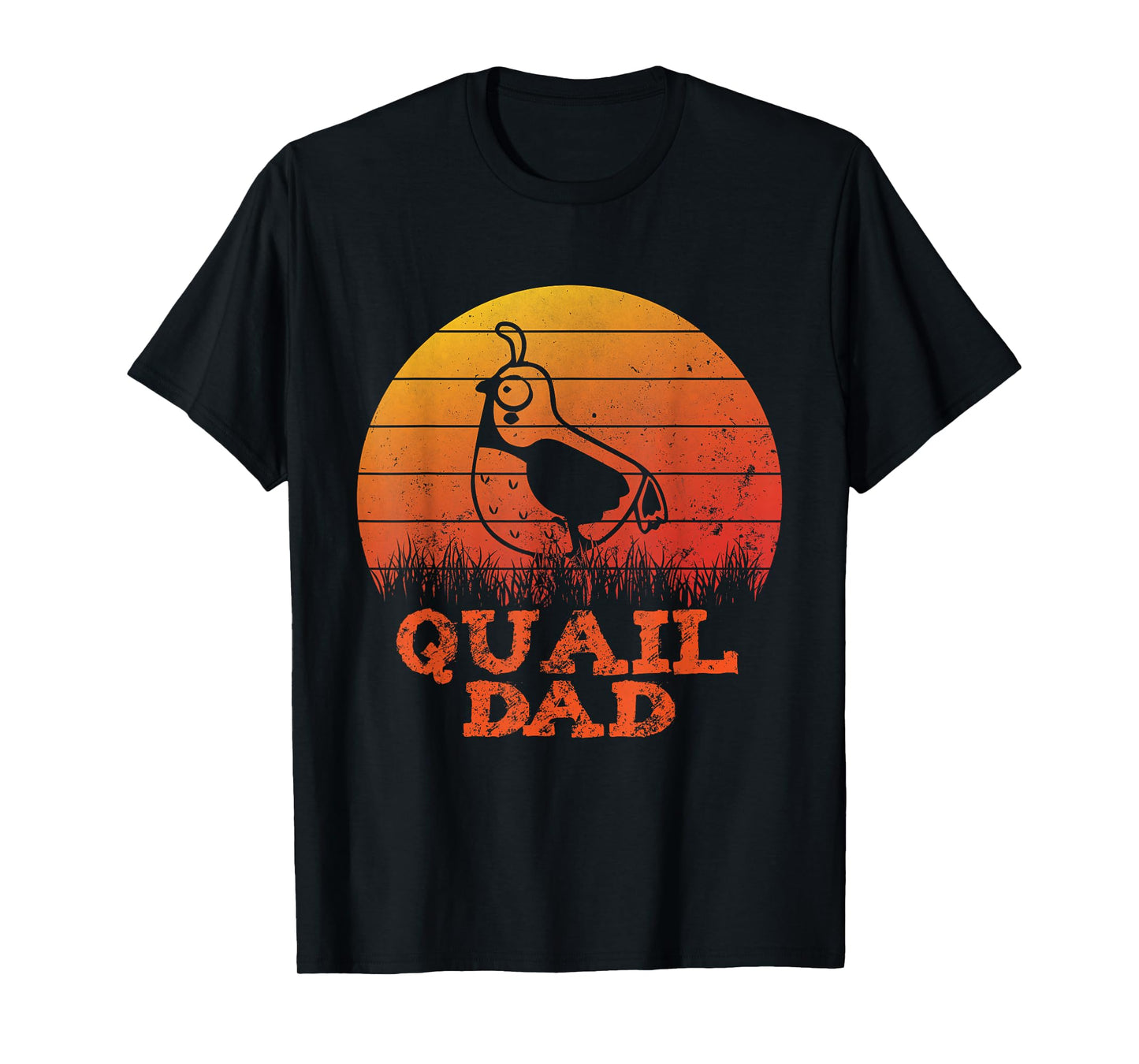 Fathers day Quail Father Papa Quail Dad T-Shirt