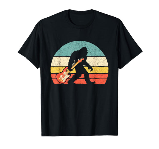 Bigfoot Bass Guitar - Bass Player Bassist Music Guitarist T-Shirt
