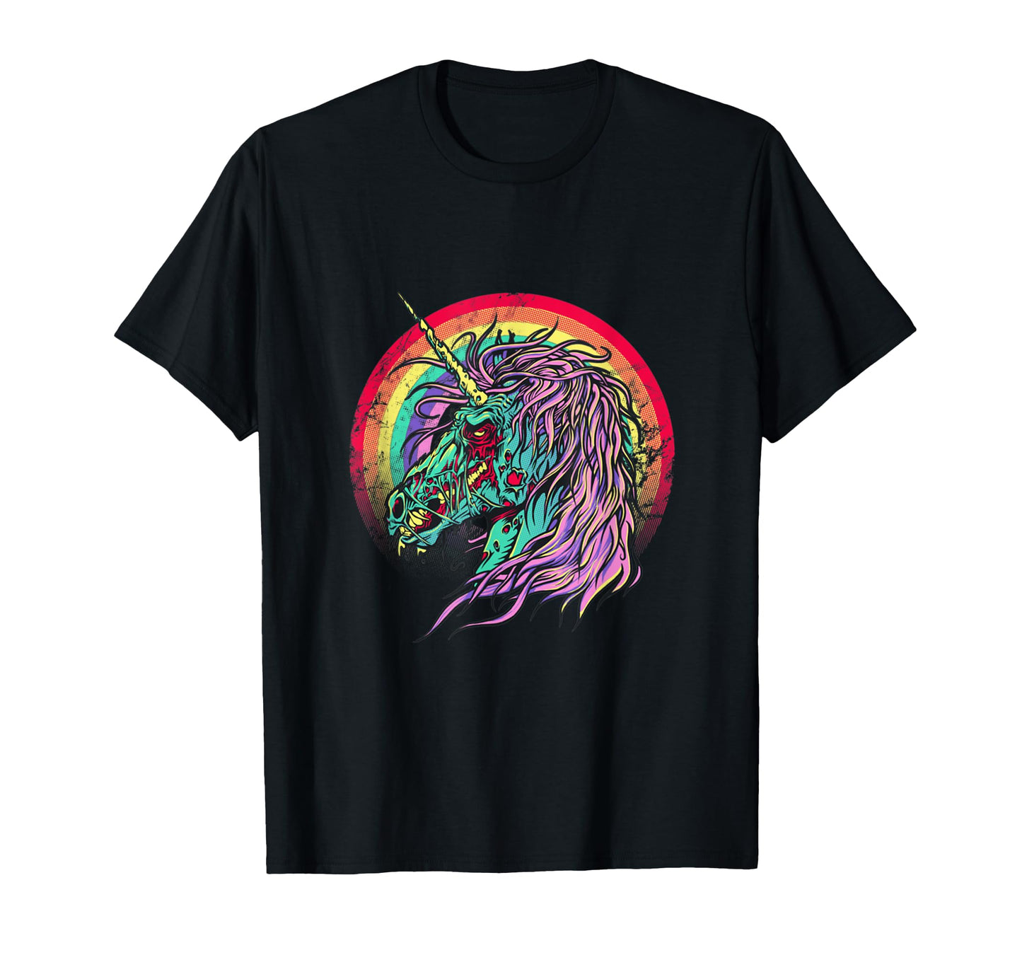 Zombie Unicorn Unicorn Halloween T-Shirt