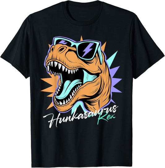Hunkasaurus Rex, retro dinosaur T-Shirt