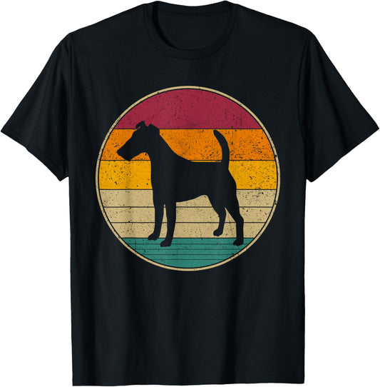 Vintage Retro Smooth Fox Terrier Dog Lovers T-Shirt
