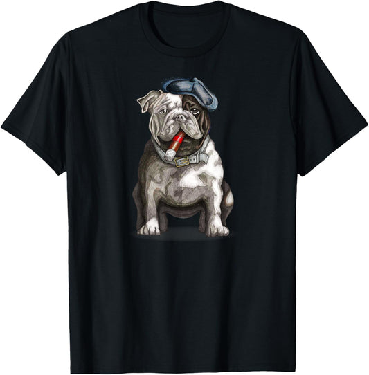 Bulldog Brooklyn New York Premium Cigar T-Shirt