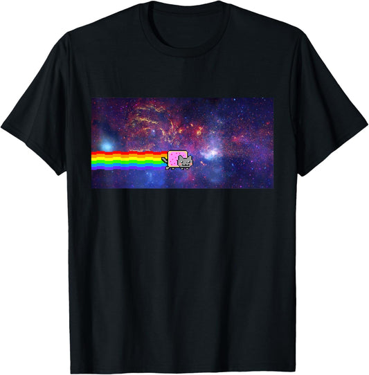 Nyan Cat Space shirt T-Shirt