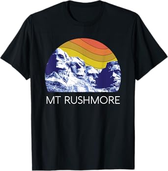 Mount Rushmore USA National Monument Historical American T-Shirt