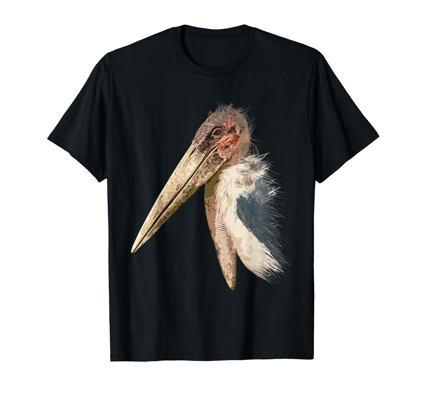 Marabou Stork African Undertaker Bird T-Shirt